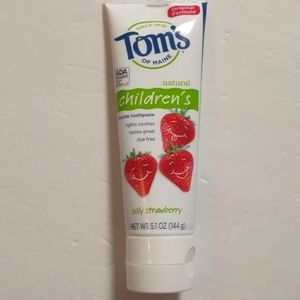 🔮$3=Tom's of Maine Strawberry Children's Anticavity Toothpaste/AW=7oz